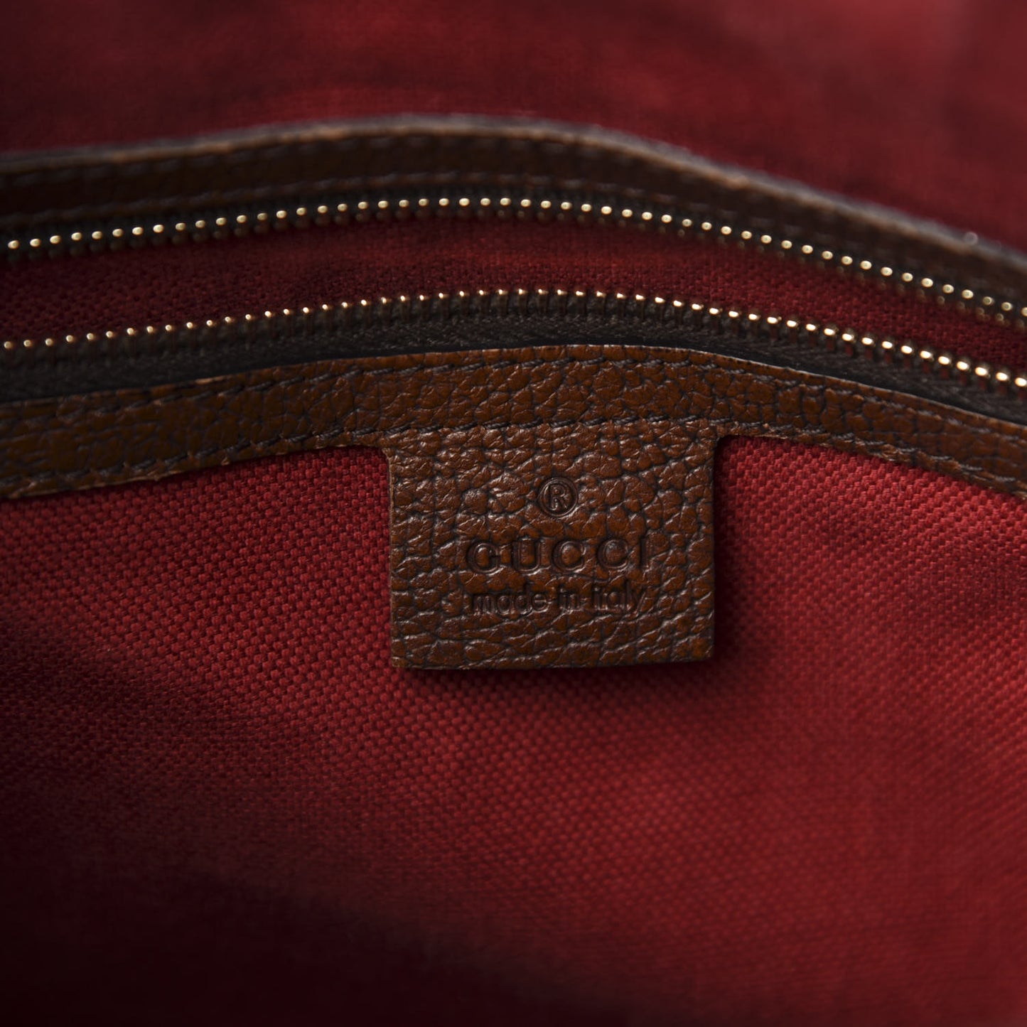 Calfskin Medium Seventies Web Boston Brown