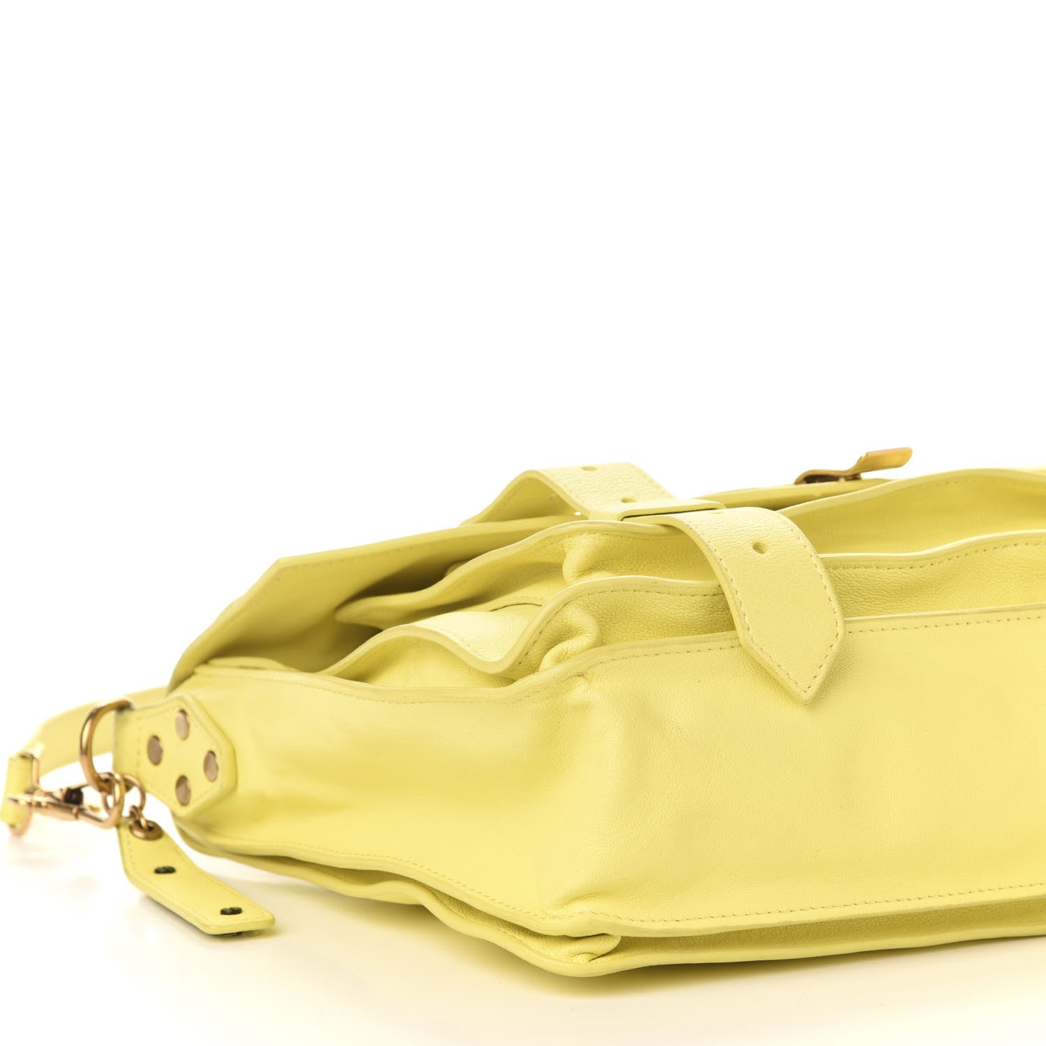 Proenza Schouler Lambskin PS1 Medium Satchel Sunshine 10 of 15