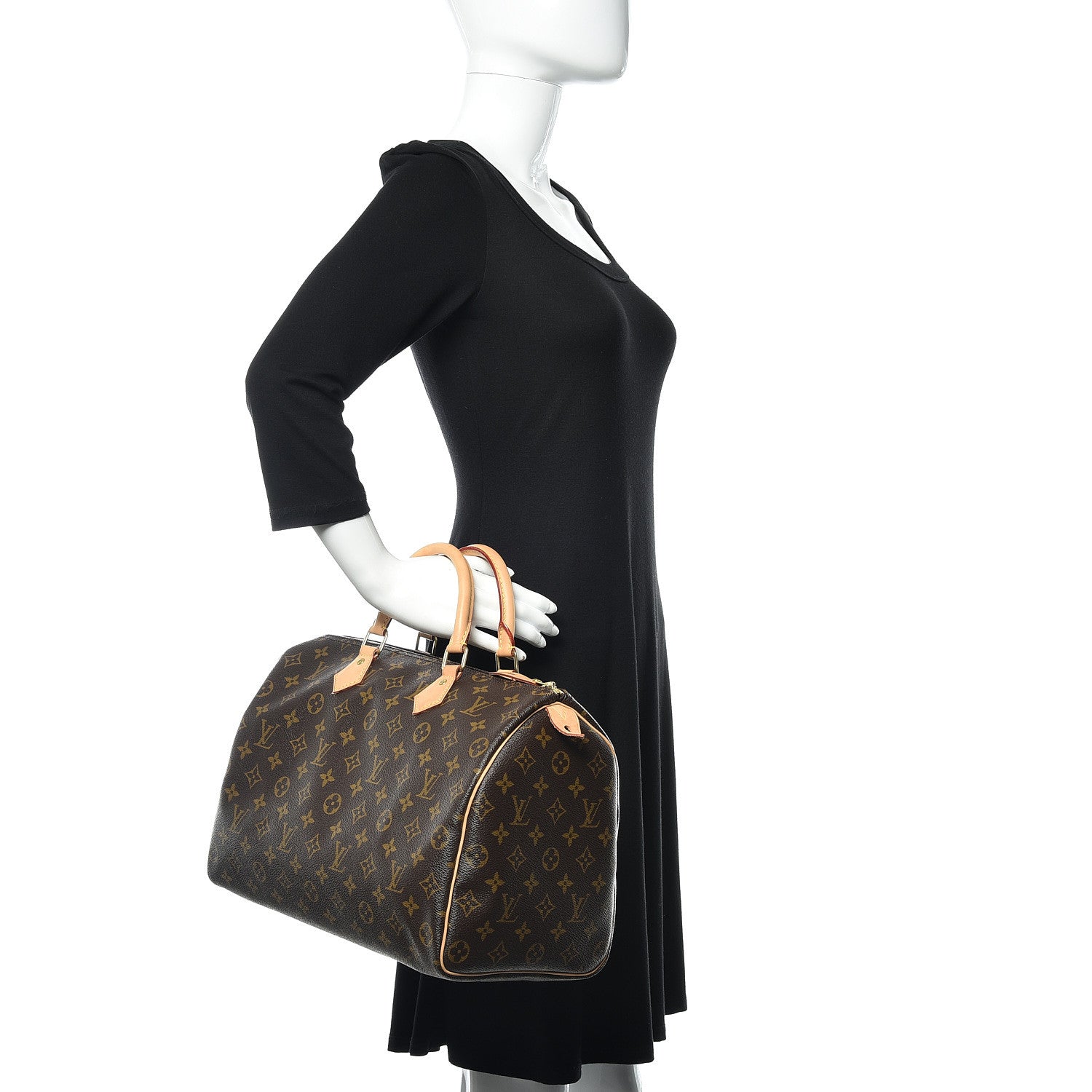 Louis Vuitton Monogram Speedy 35 2 of 12