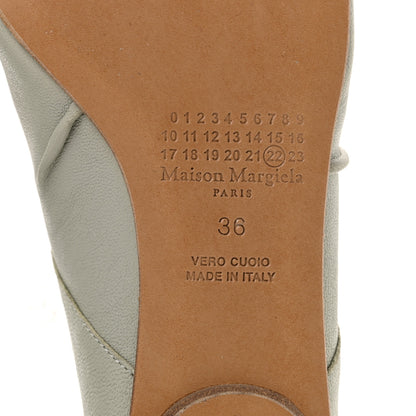 Maison Margiela Ovine Tabi Ballet Flats 36 Alabaster 7 of 8