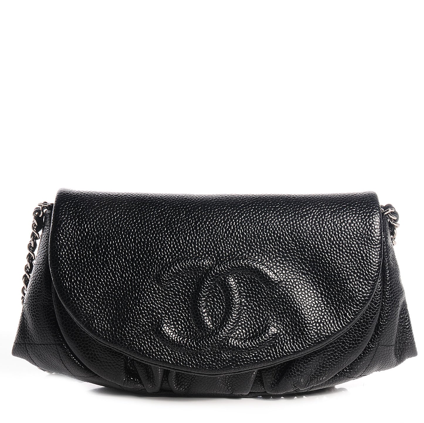 Caviar Half Moon Wallet On Chain WOC Black