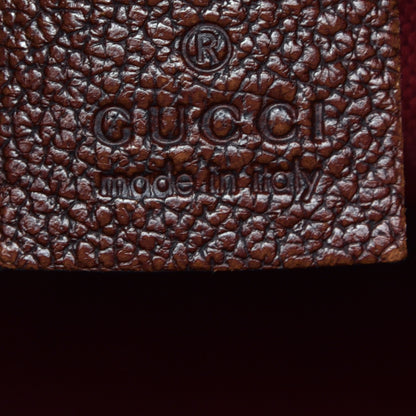 Gucci Fabric Pied De Poule Medium Seventies Web Boston Brown 6 of 10