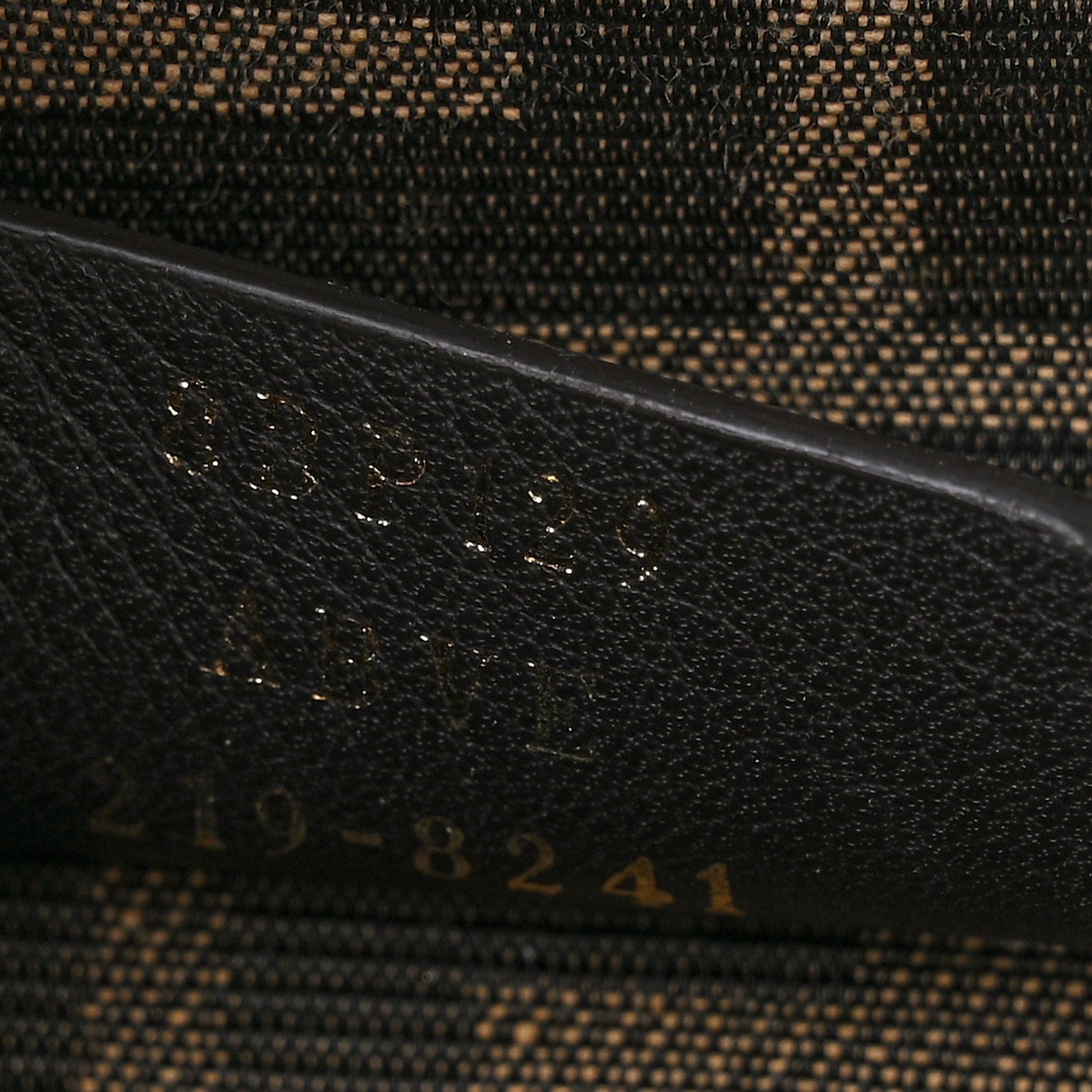 Fendi Shiny Nappa Small Fendi First Caramello 7 of 11