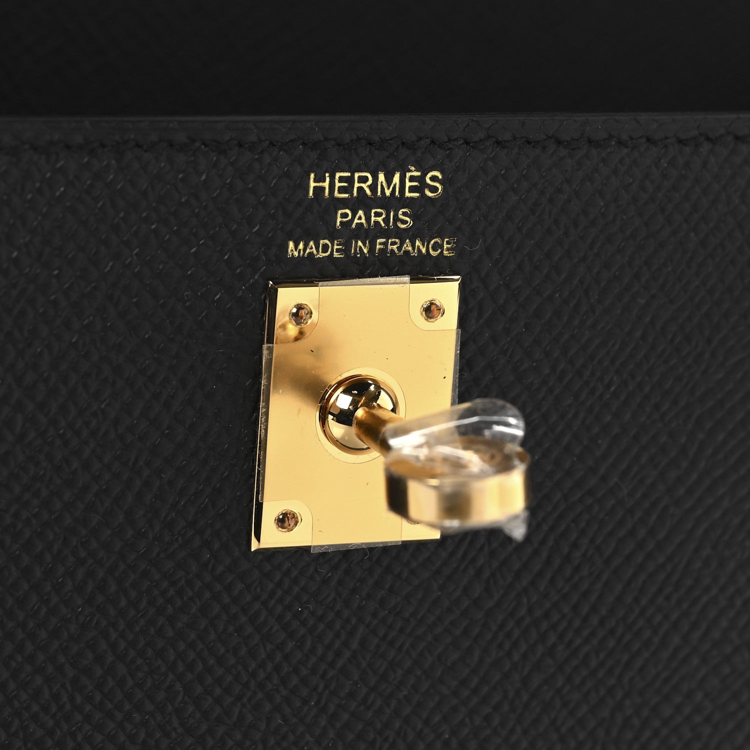 Hermes Epsom Kelly Sellier 25 Black 6 of 13