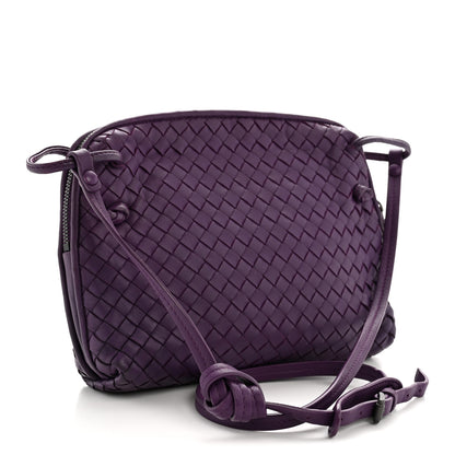 Bottega Veneta Nappa Intrecciato Nodini Crossbody Messenger Monalisa 3 of 13