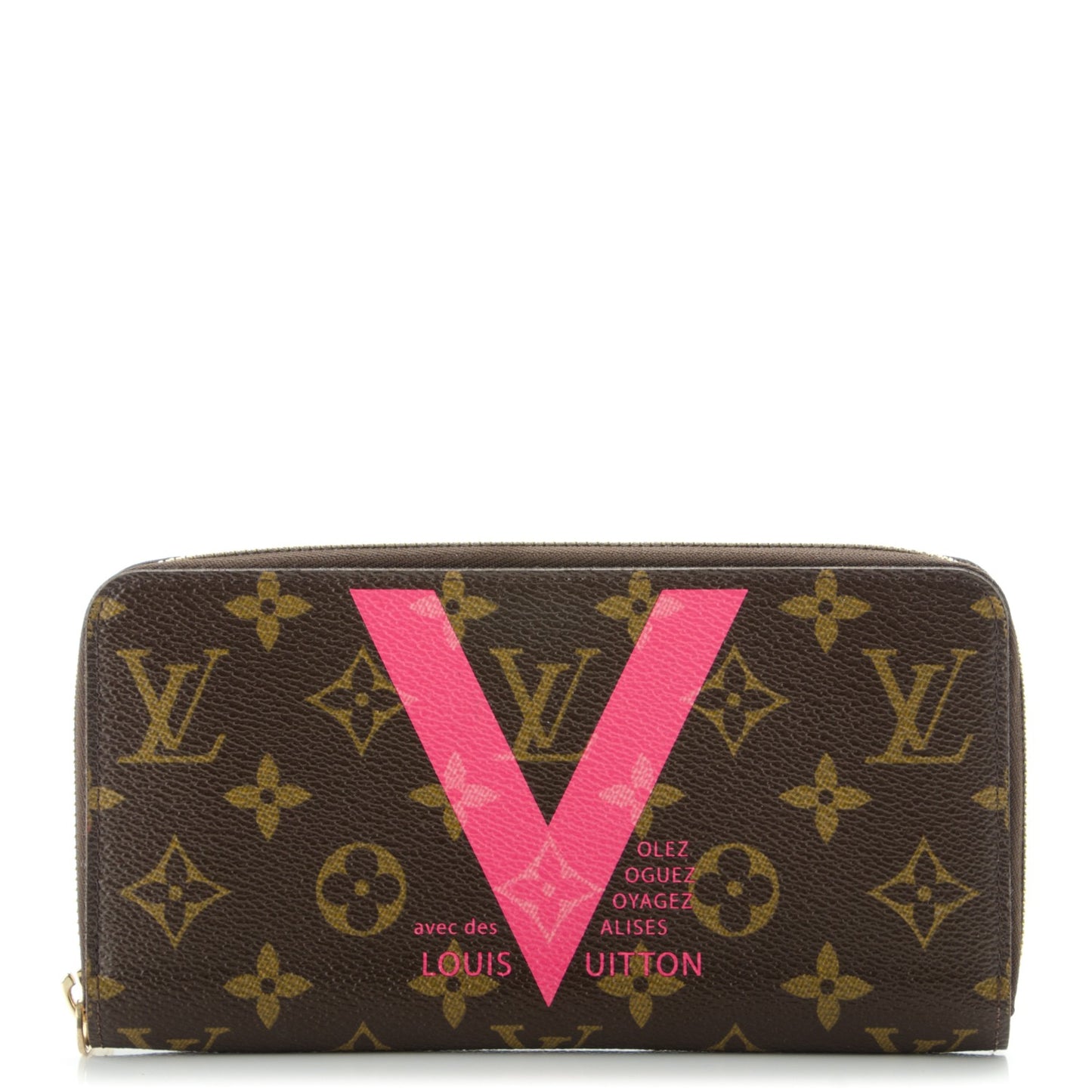 Monogram V Zippy Wallet Grenade