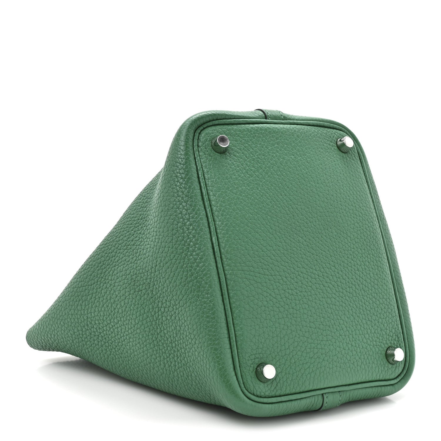 Hermes Taurillon Clemence Picotin Lock 18 PM Vert Vertigo 4 of 9