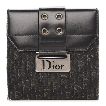 Christian Dior Diorissimo Compact Wallet Black 1 of 11