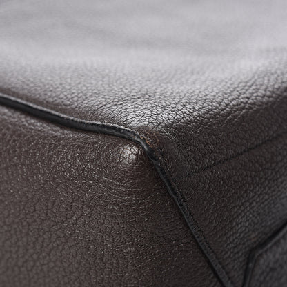 Celine Goatskin Sangle Bucket Bag Dark Taupe 13 of 15