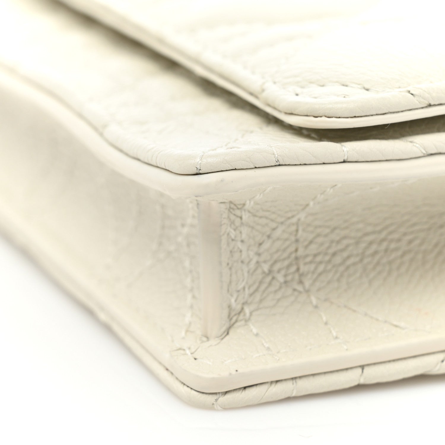 Christian Dior Supple Calfskin Caro Pouch with Chain Latte 13 of 15