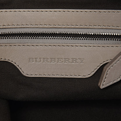 Burberry Smoked Check Medium Weatherby Hobo Trench 8 of 16