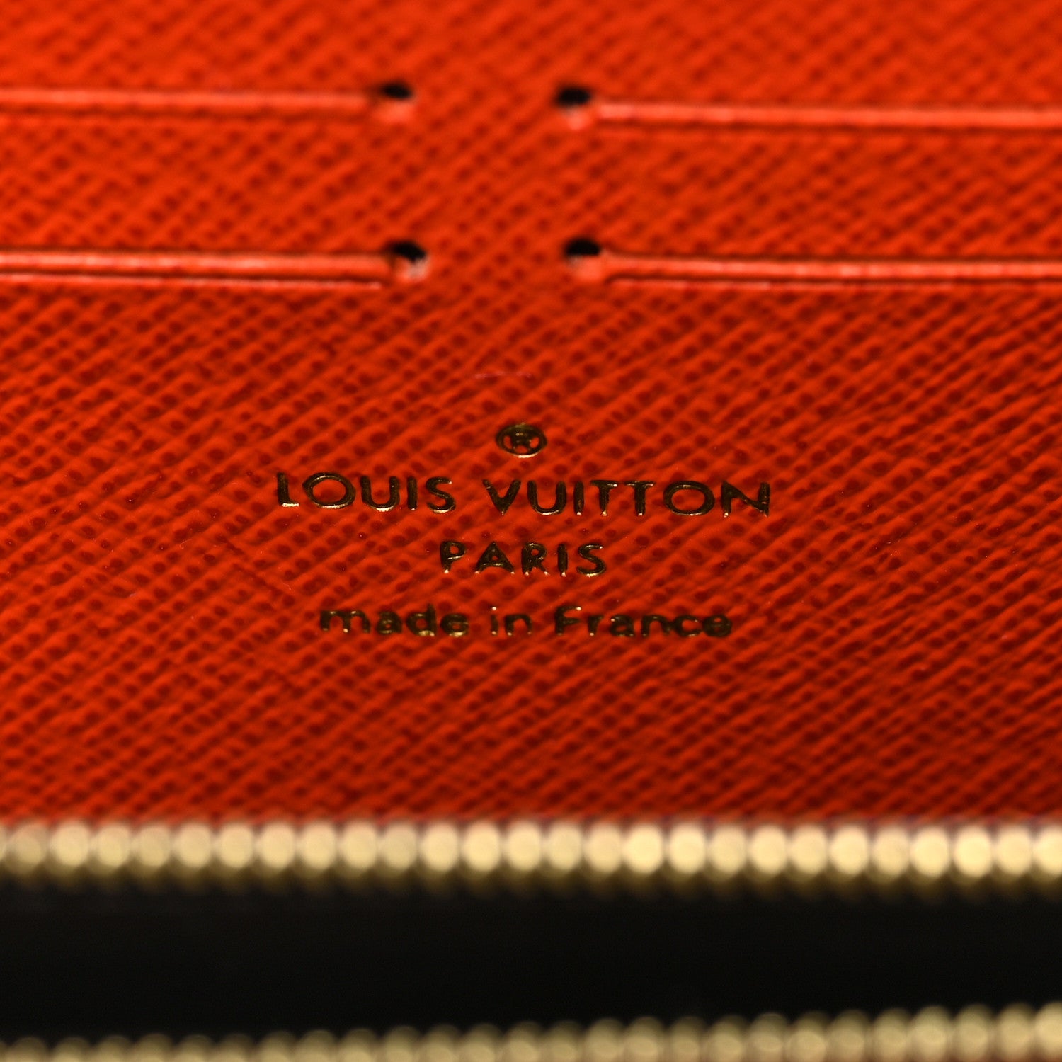 Louis Vuitton Monogram Clemence Wallet Piment 5 of 6