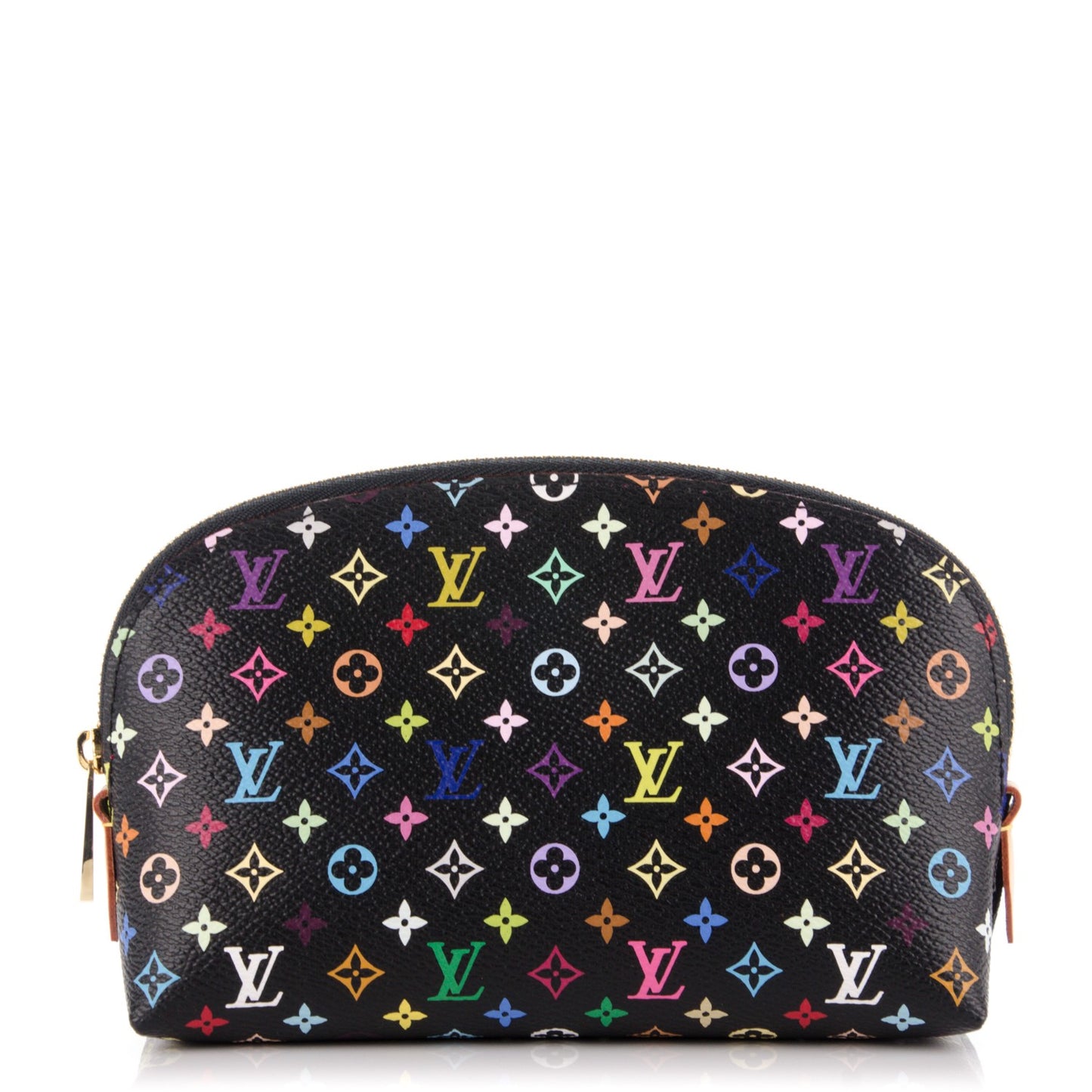 Monogram Multicolor Cosmetic Pouch Black Grenade