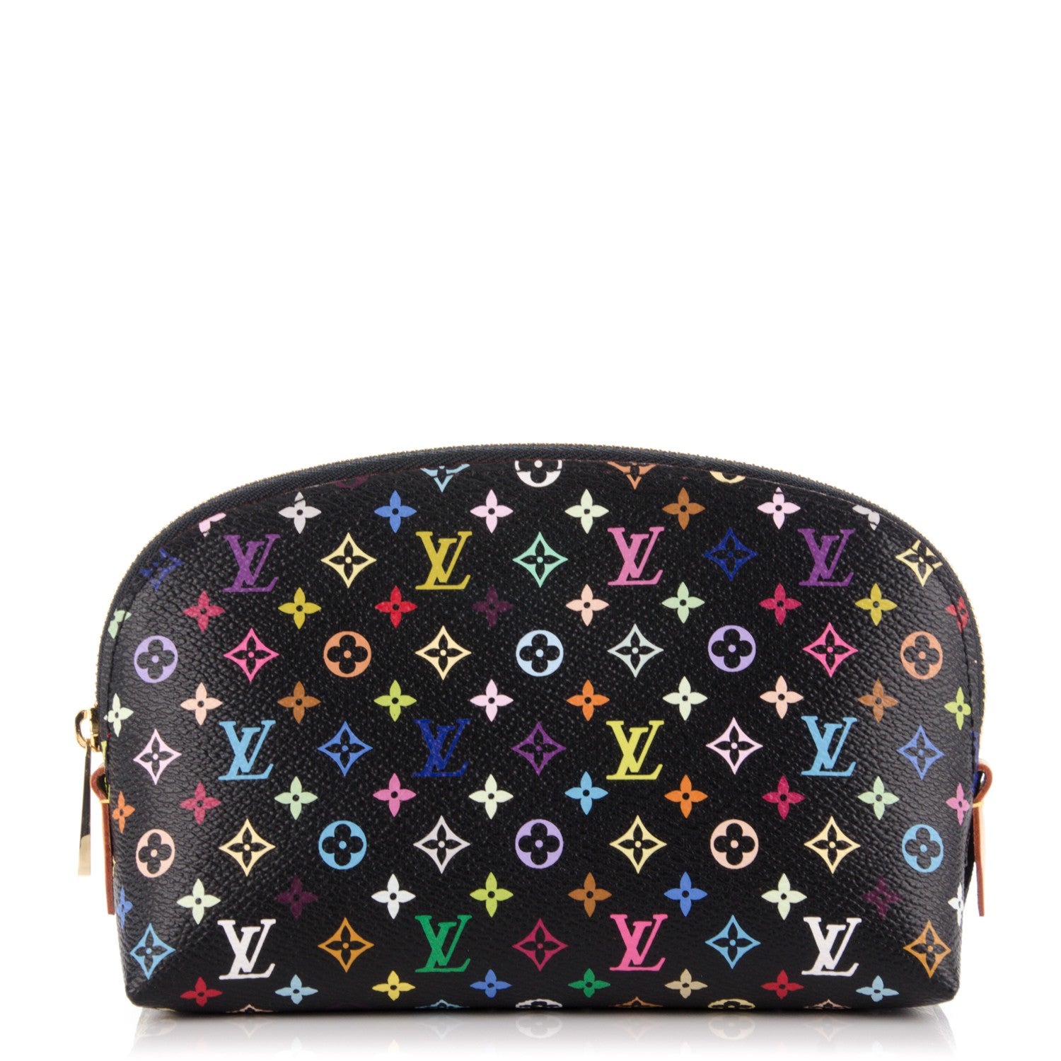 Louis Vuitton Monogram Multicolor Cosmetic Pouch Black Grenade 1 of 6