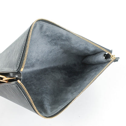 Louis Vuitton Epi Pochette Accessories 24 Black 5 of 7