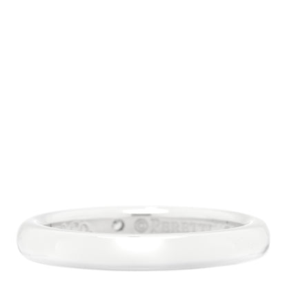 Tiffany Sterling Silver Diamond Elsa Peretti Band Ring 47 4 3 of 4