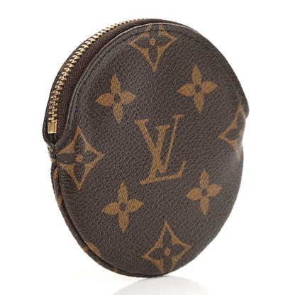 Louis Vuitton Monogram 2017 Christmas Animation Round Coin Purse 3 of 8