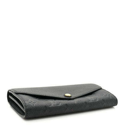 Louis Vuitton Empreinte Sarah Wallet NM Black 4 of 11