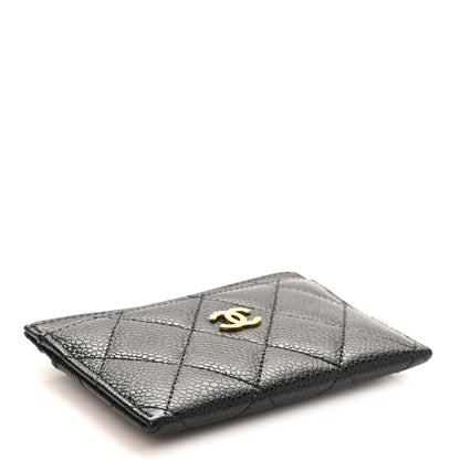 Chanel Caviar Quilted Card Holder Black 4 of 8