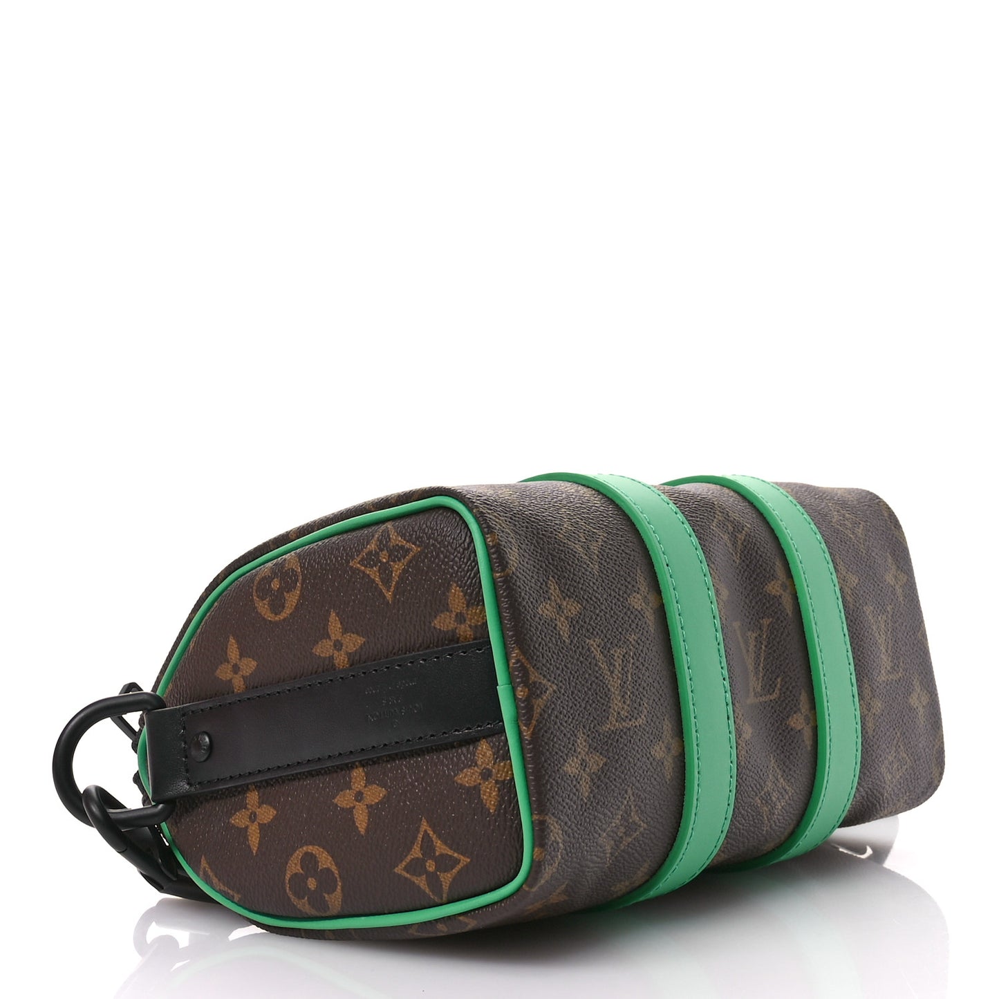 Monogram Macassar Keepall Bandouliere 25 Minty Green