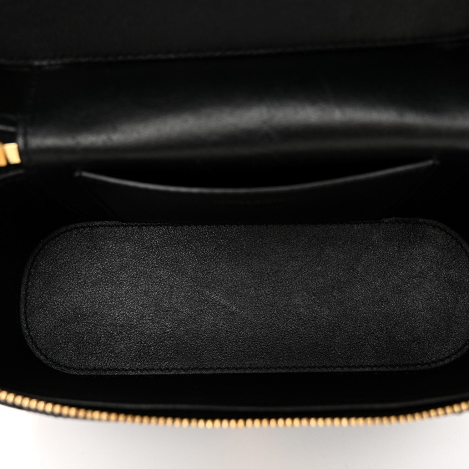 Saint Laurent Lambskin Quilted Mini Gaby Vanity Case Black 5 of 9