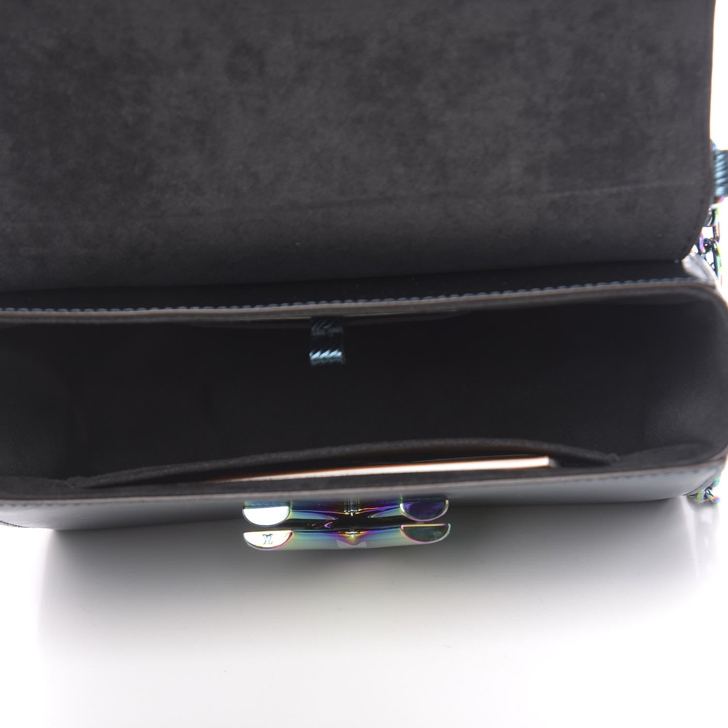 Louis Vuitton Epi Twist Scarabeo Shoulder Bag MM Blue Boreale 5 of 10