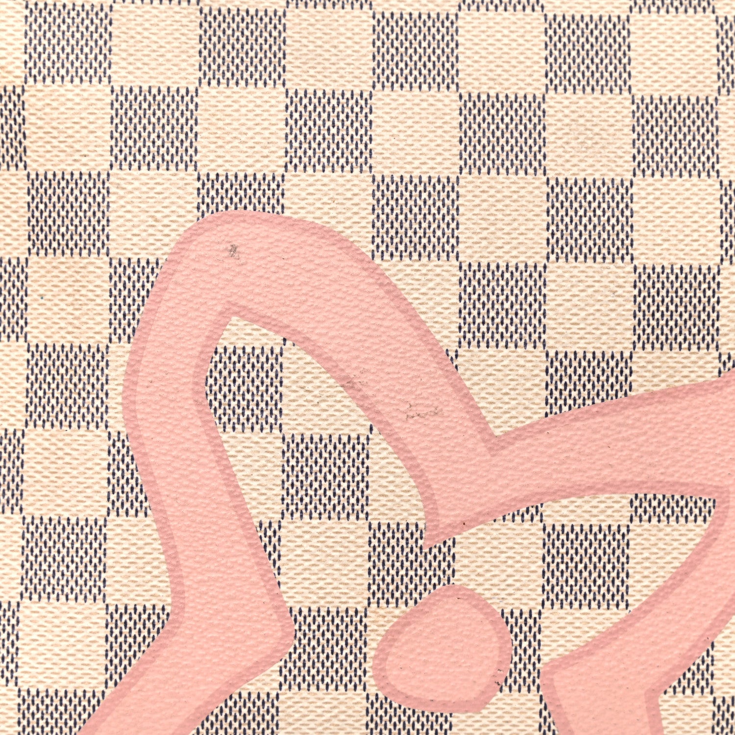 Louis Vuitton Damier Azur Tahitienne Speedy Bandouliere 30 Rose Ballerine 21 of 27