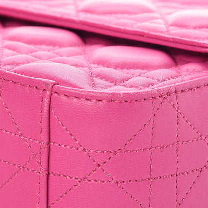 Christian Dior Lambskin Cannage Large Miss Dior Flap Fuchsia 9 of 11