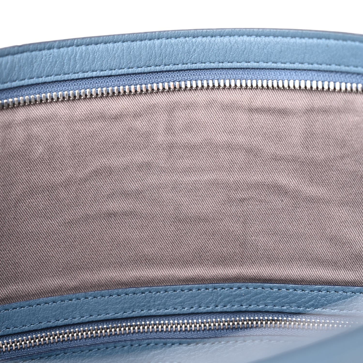 MCM Calfskin Ottomar Monogram Large Klara Hobo Luft Blue 10 of 16