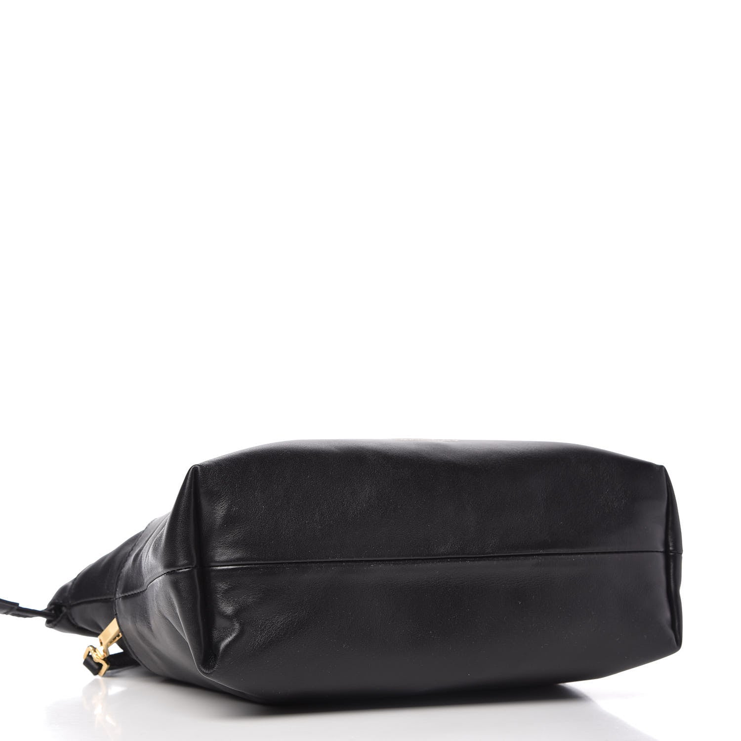 Burberry Prorsum Smooth Calfskin Small Drawstring Crossbody Black 4 of 9