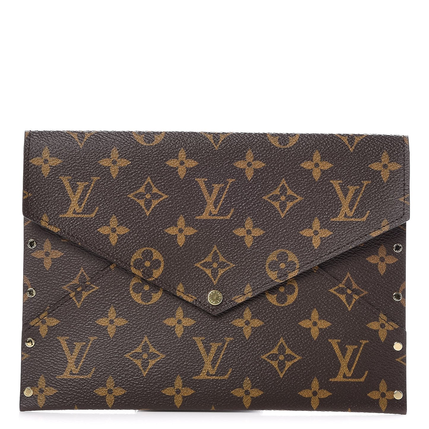 Monogram Rivets Enveloppe