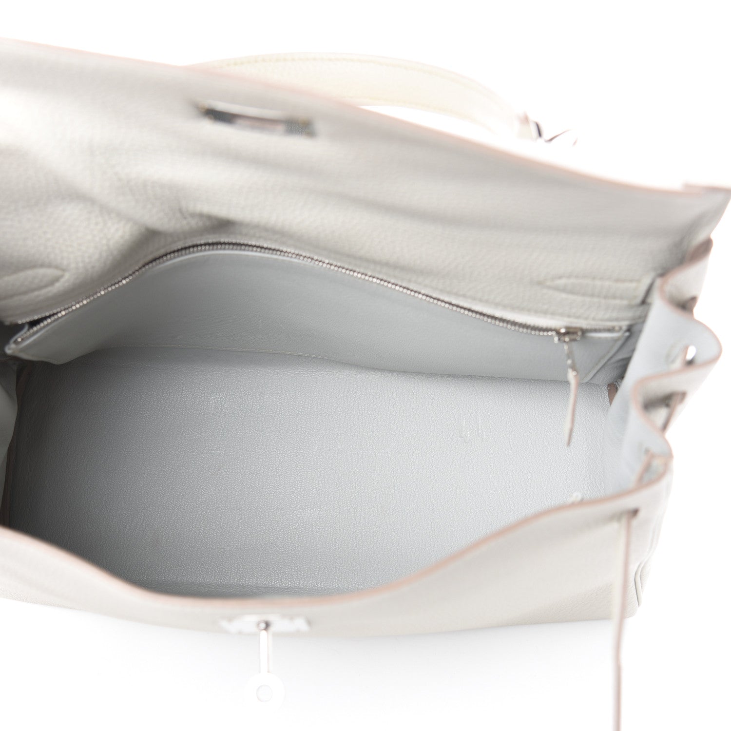 Hermes Togo Kelly Retourne 32 Gris Perle 5 of 11