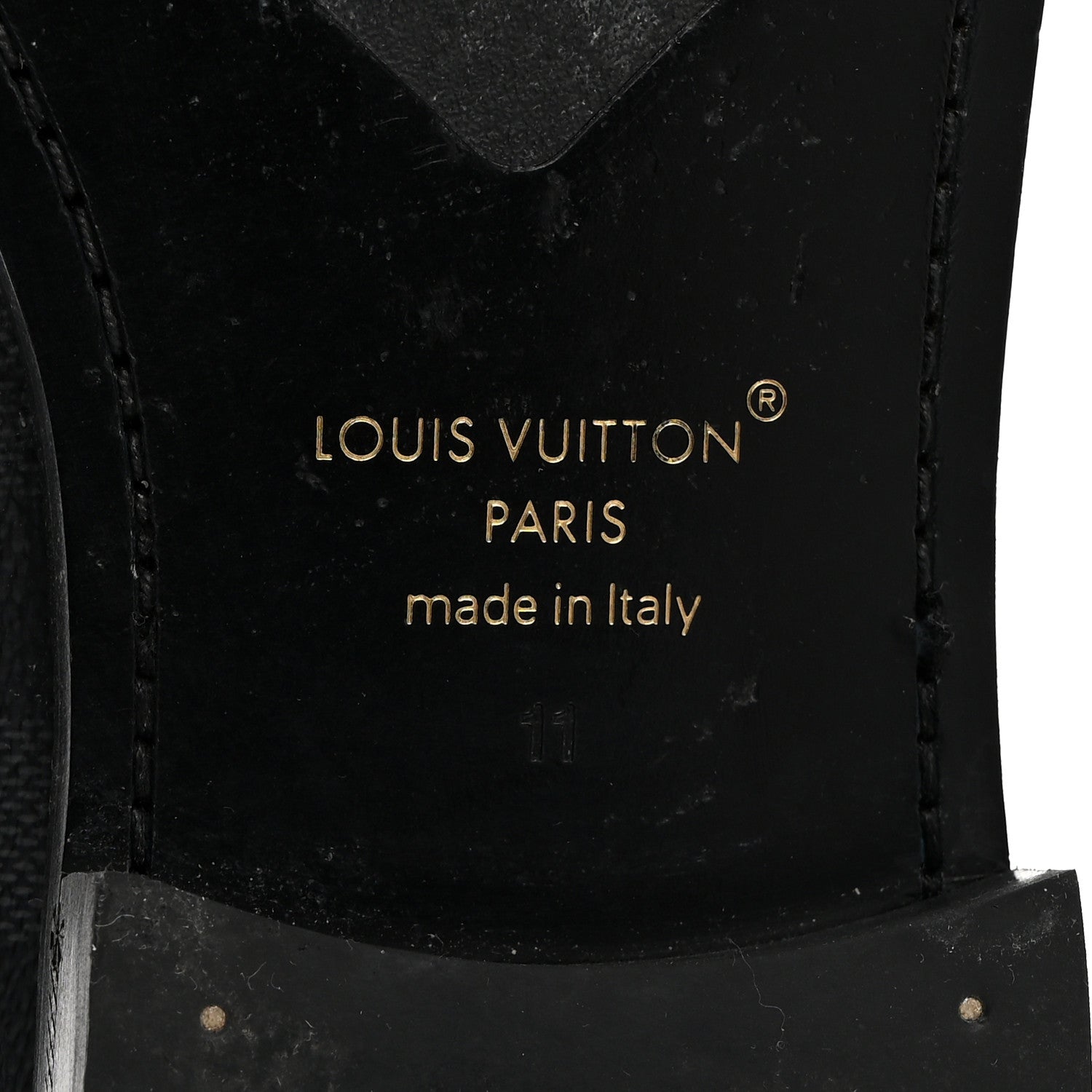 Louis Vuitton Damier Graphite Calfskin Mens Major Loafers 11 8 of 10
