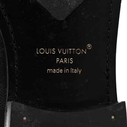 Louis Vuitton Damier Graphite Calfskin Mens Major Loafers 11 8 of 10