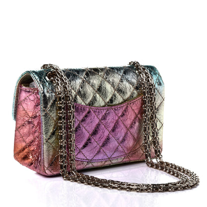 Chanel Metallic Goatskin Quilted Mini 2.55 Reissue Flap Multicolor 2 of 4