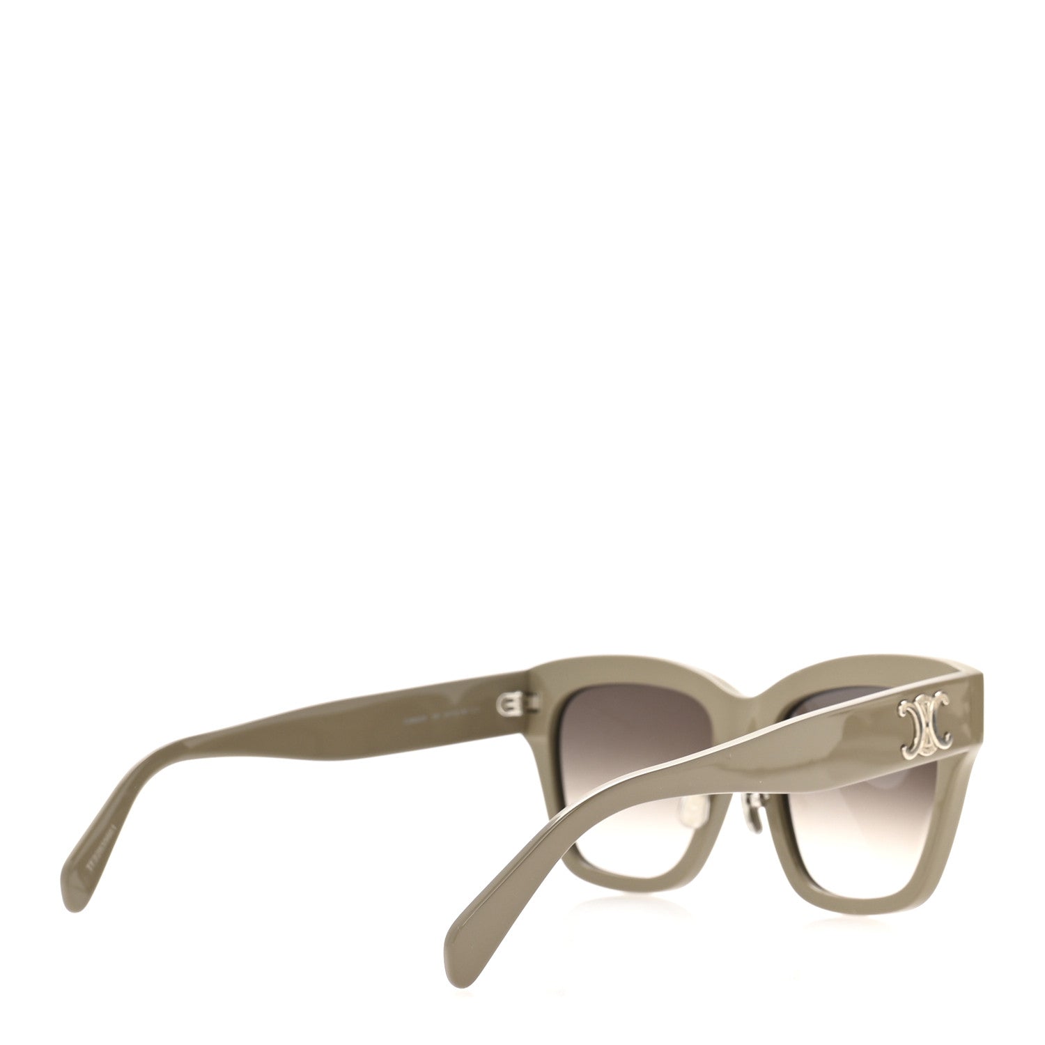 Celine Acetate Triomphe Sunglasses CL 40253F Green 4 of 8