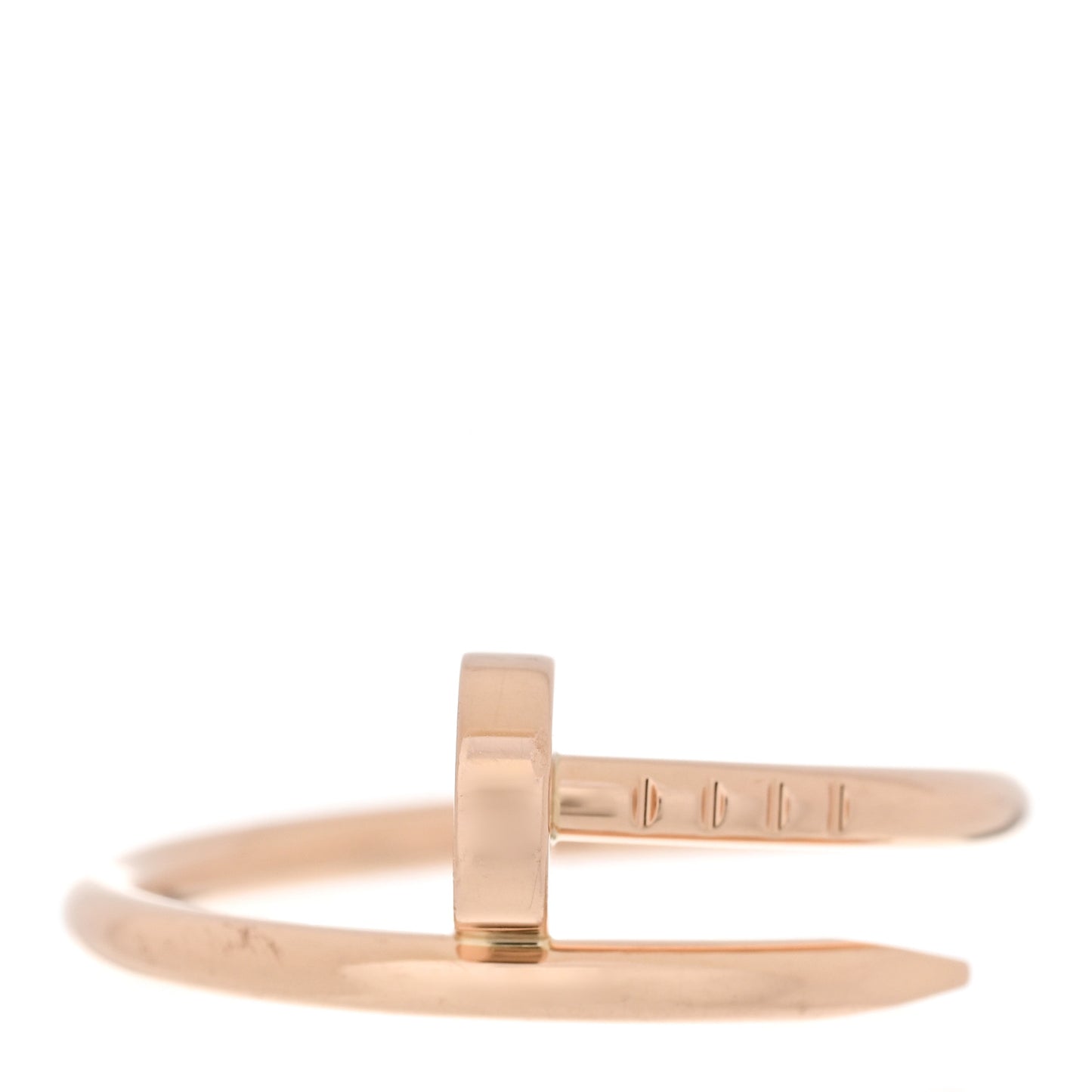 18K Pink Gold Small Juste Un Clou Ring 52 6