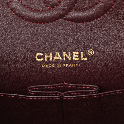 Chanel Lambskin Quilted Medium Double Flap Black 6 of 14