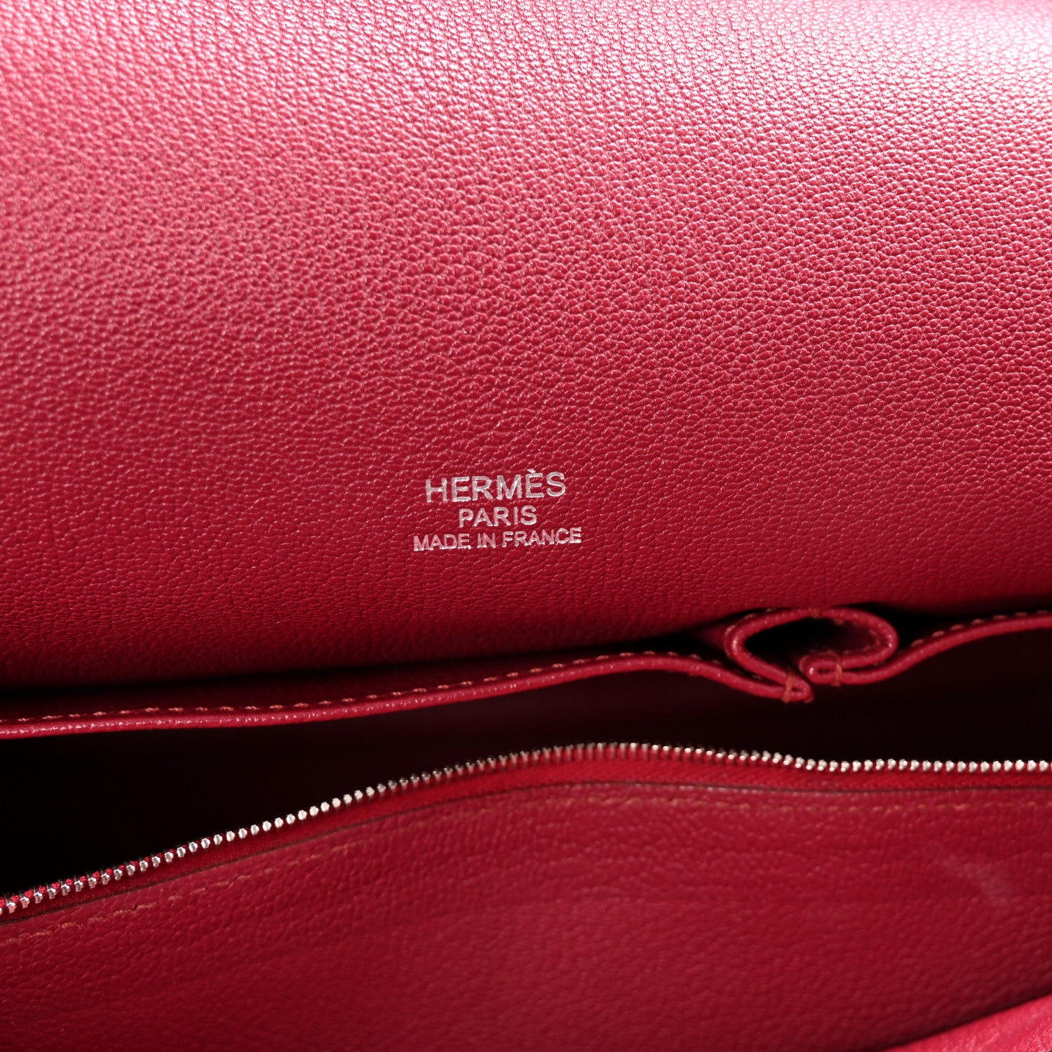 Hermes Taurillon Clemence Jypsiere 34 Rubis 6 of 10