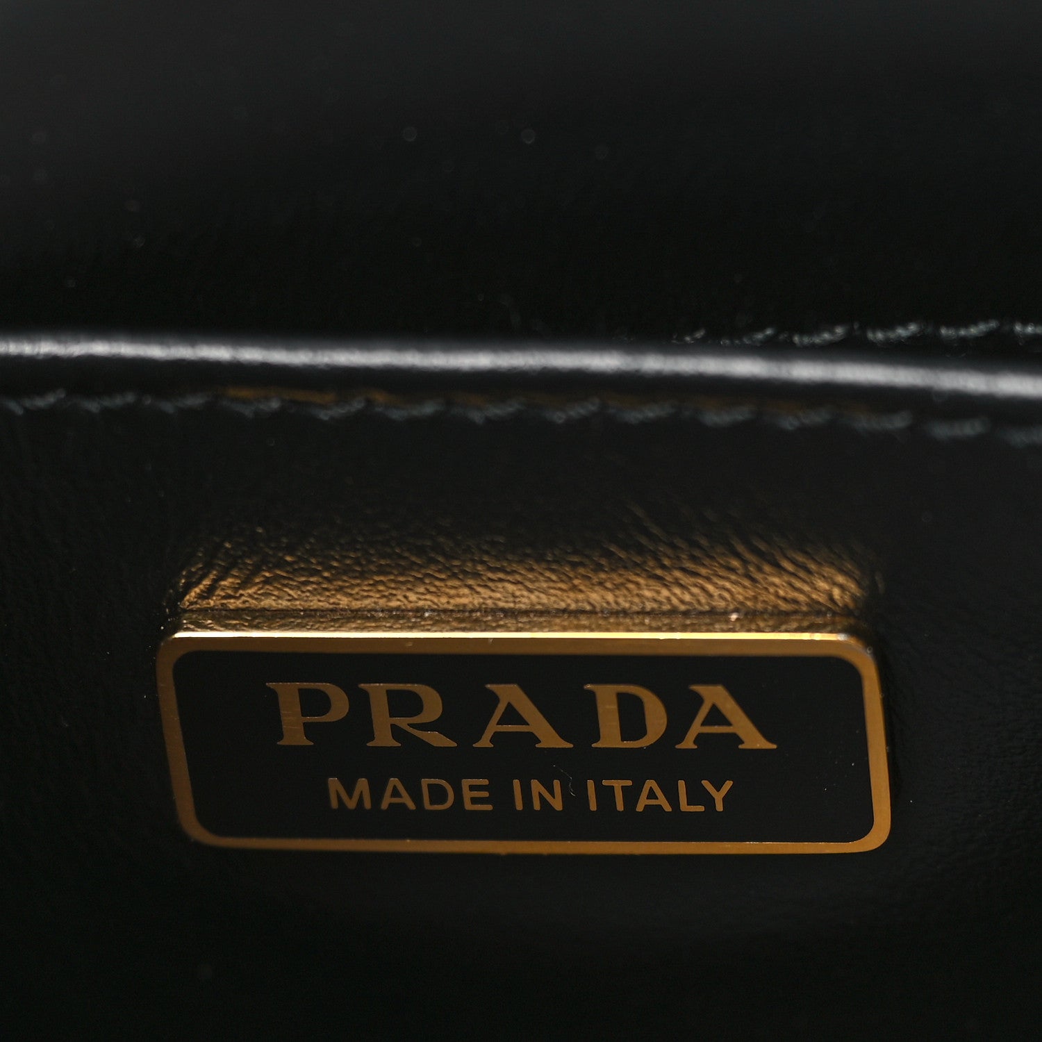 Prada Jacquard Saffiano Triangolo Symbole Embroidered Micro Tote Black Corda 6 of 8