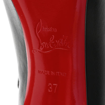 Christian Louboutin Calfskin So Eleanor 85 Ankle Boots 37 Black 7 of 8