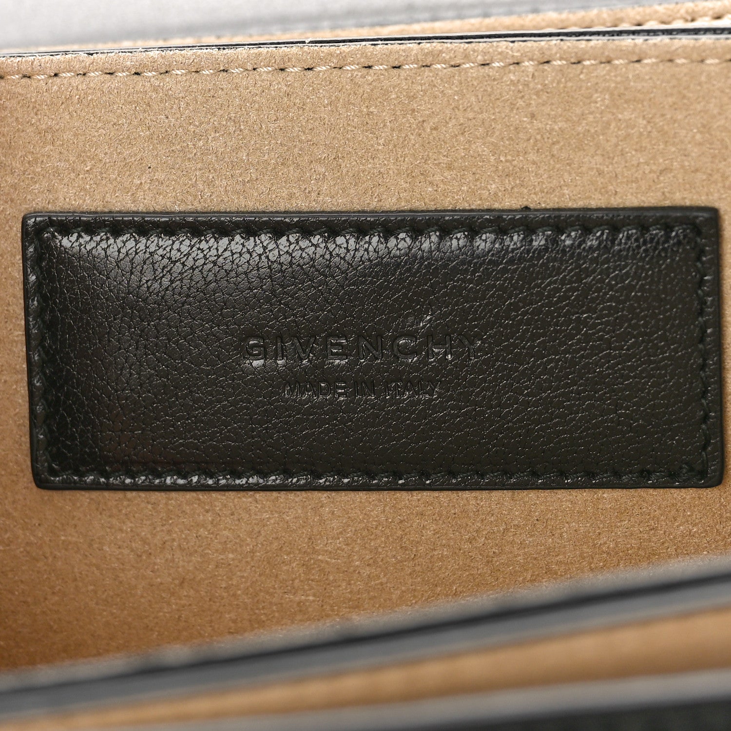 Givenchy Goatskin Quilted Medium GV3 Shoulder Bag Black 6 of 8