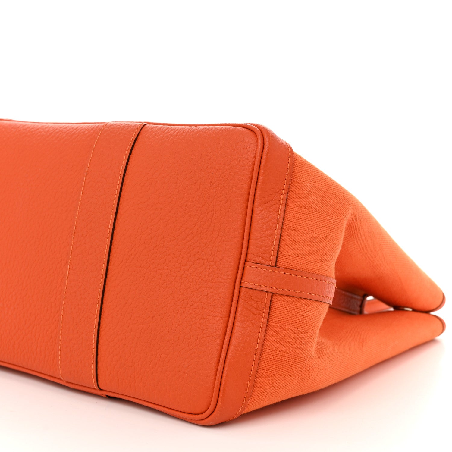 Hermes Toile Negonda Garden Party Tote 36 MM Orange 10 of 10