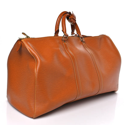 Louis Vuitton Epi Keepall 50 Cipango 2 of 10