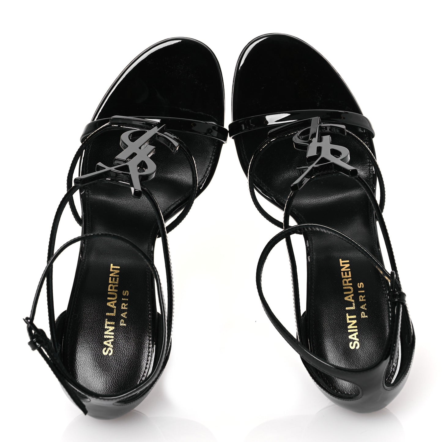 Patent Cassandra 100 Sandals 38 Black