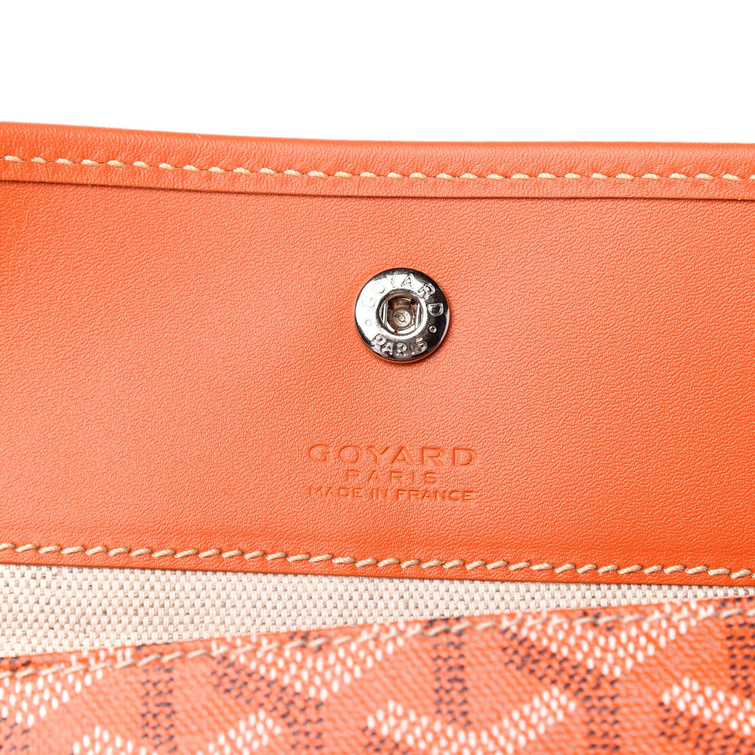 Goyard Goyardine Saint Louis GM Orange 6 of 9