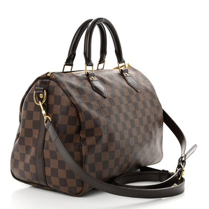 Louis Vuitton LOUIS VUITTON Damier Ebene Speedy Bandouliere 30 3 of 11