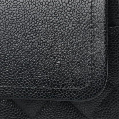 Chanel Caviar Quilted Maxi Double Flap Black 15 of 16