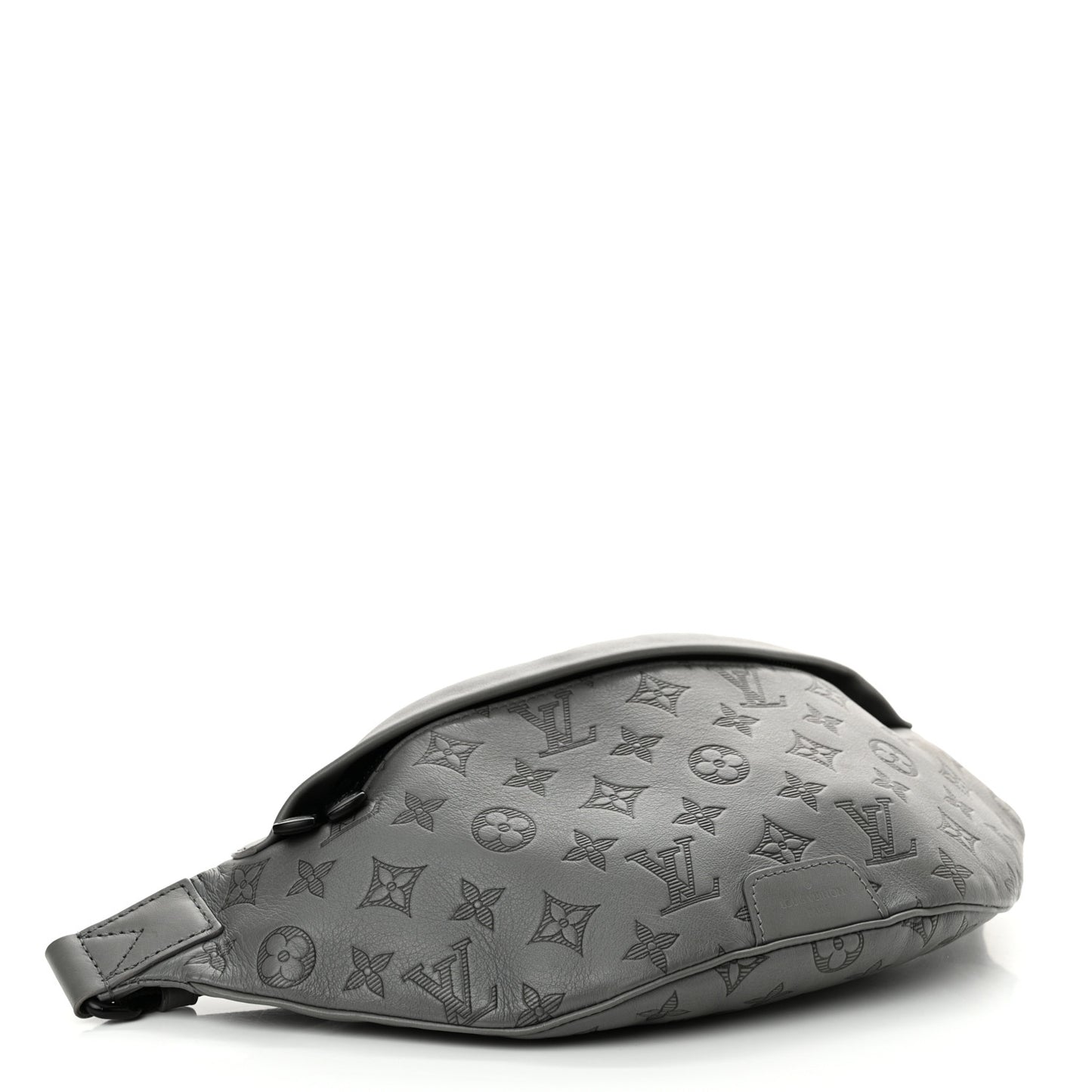 Calfskin Monogram Shadow Discovery Bumbag PM Gray