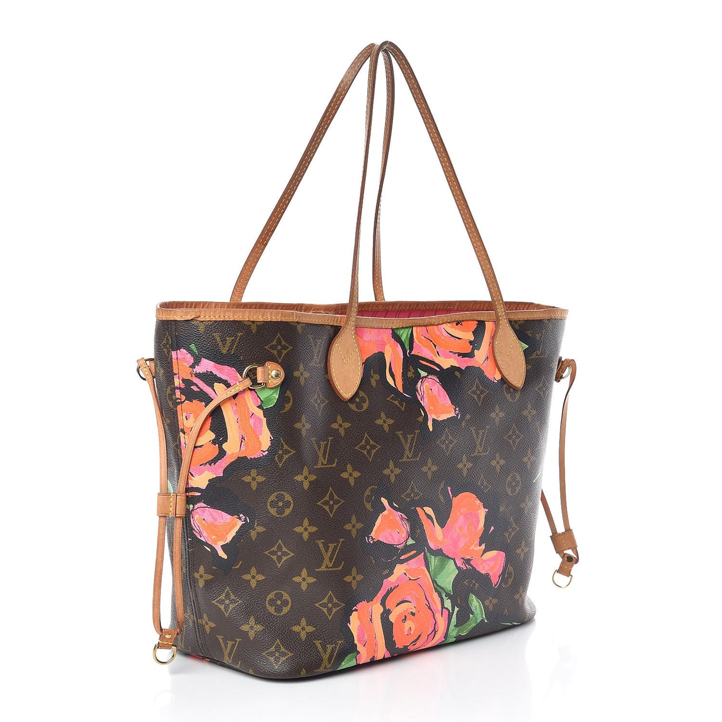 Monogram Roses Neverfull MM